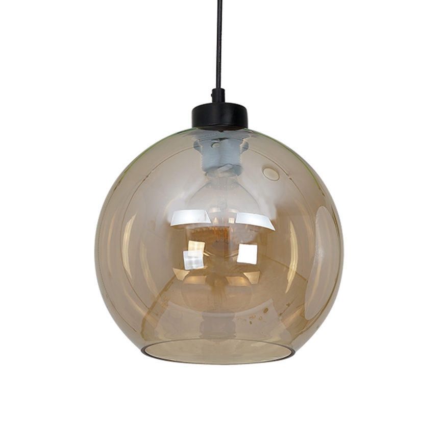 Πολύφωτο κρεμαστό με σύρμα SOFIA 1xE27/60W/230V καφέ