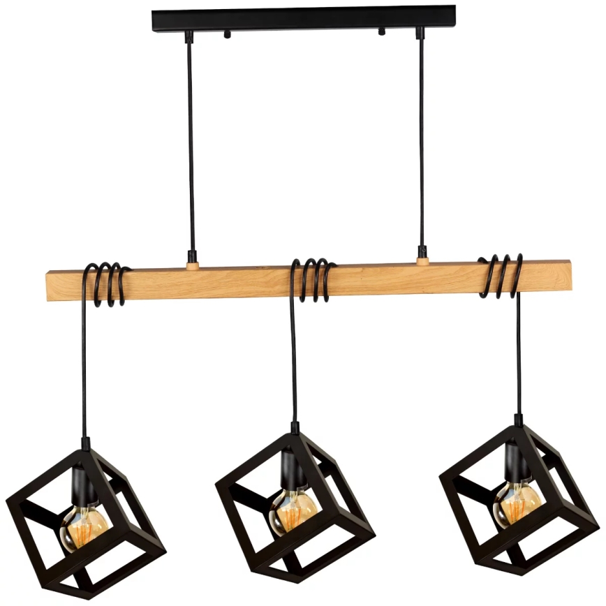 Πολύφωτο κρεμαστό με σύρμα SWEDEN 3xE27/20W/230V