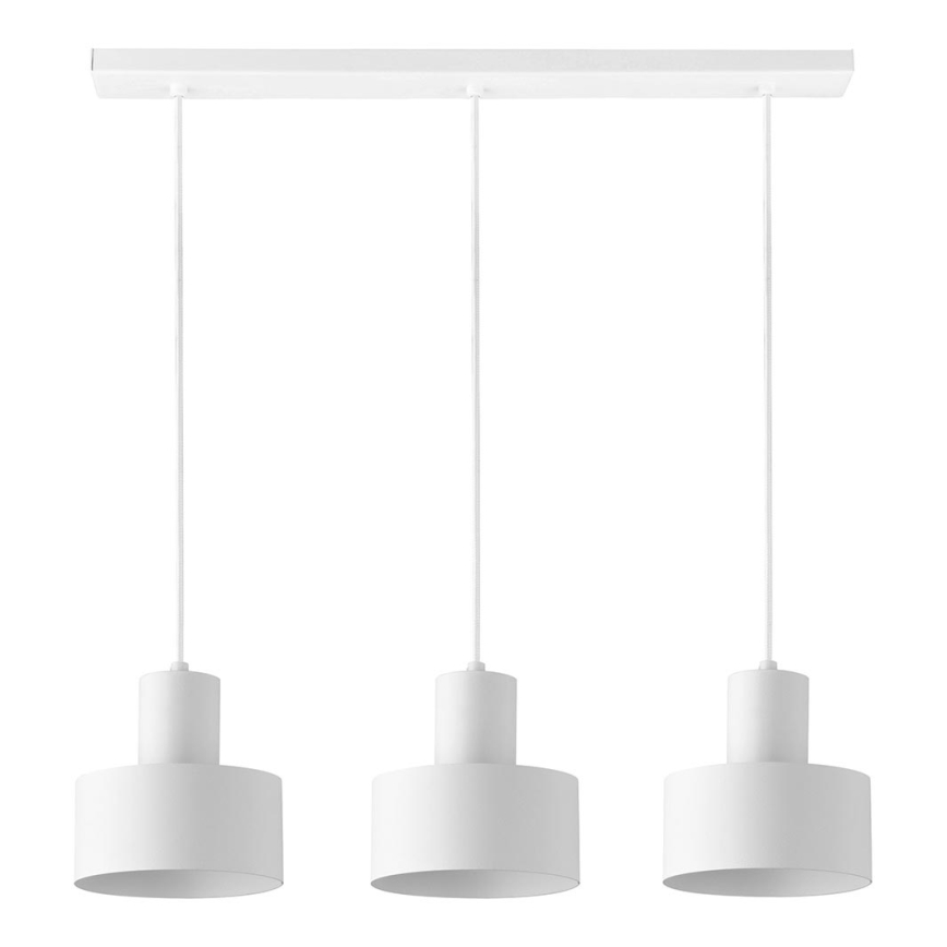 Πολύφωτο κρεμαστό ράγα RIF 3xE27/60W/230V λευκό