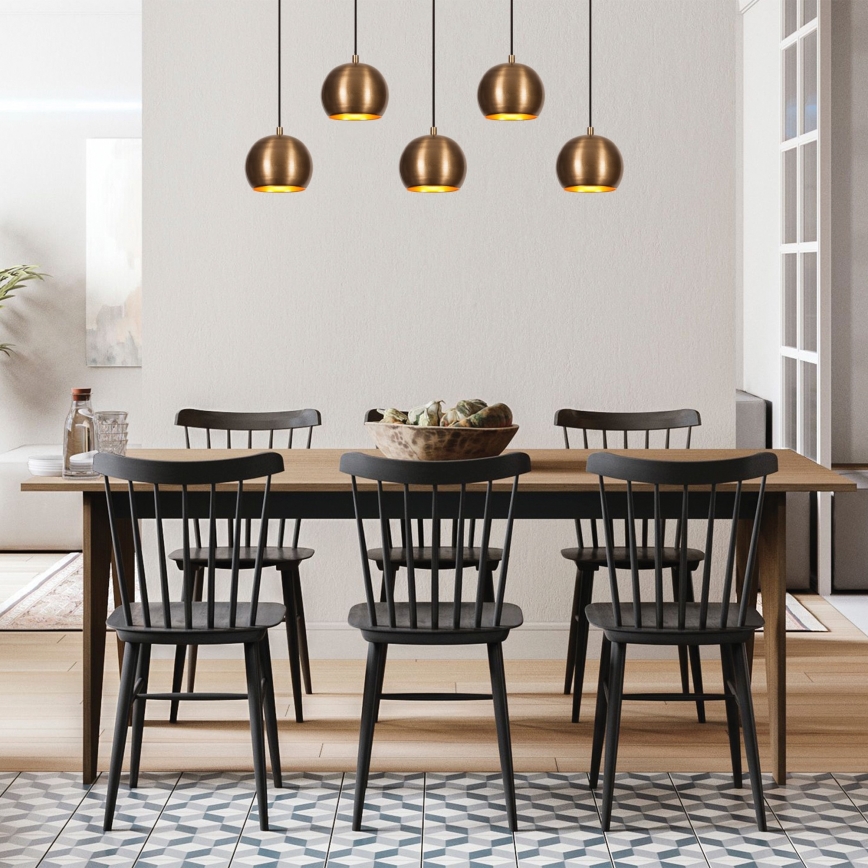 Πολύφωτο κρεμαστό ράγα SIVANI 5xE27/100W/230V