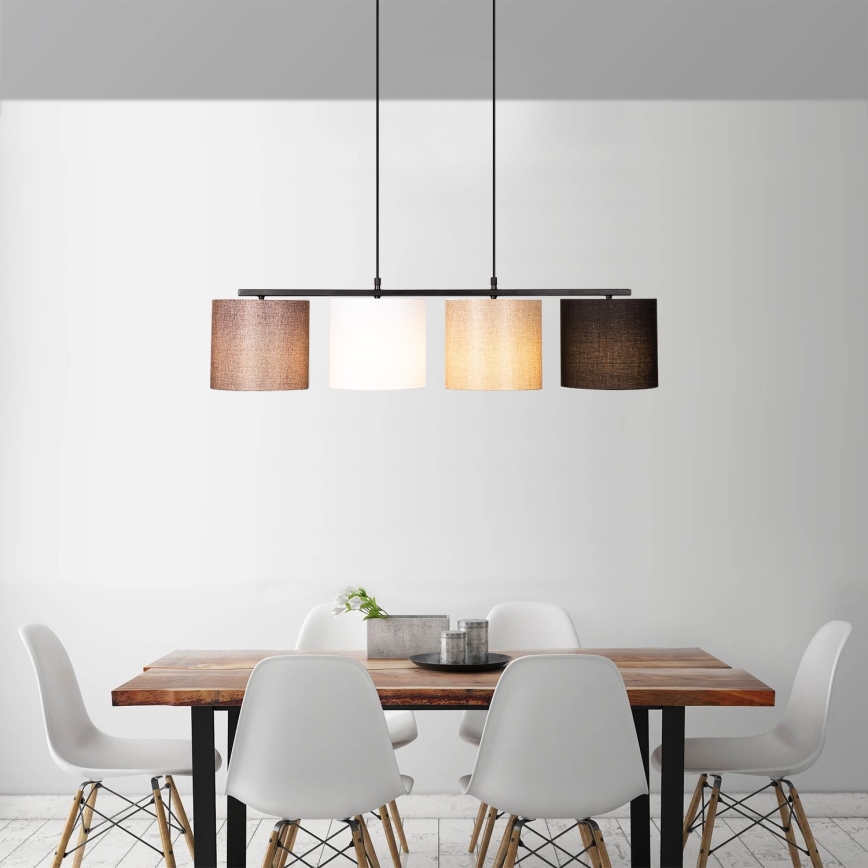 Πολύφωτο κρεμαστό ράγα VALIZ 4xE27/40W/230V