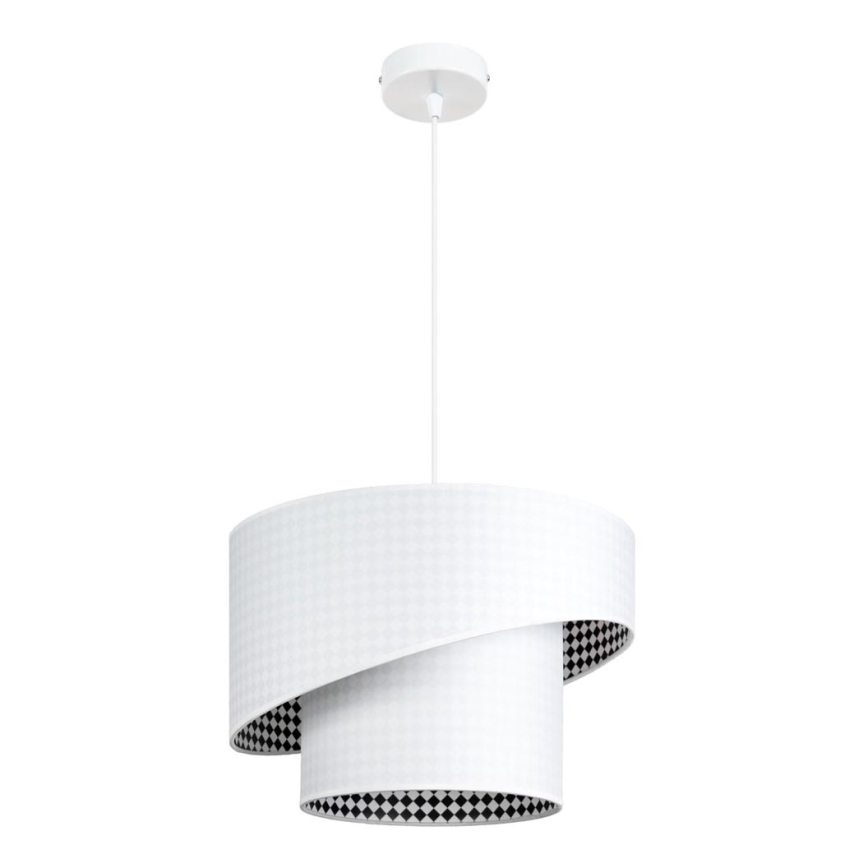 Πολύφωτο με σύρμα LORI 1×E27/60W/230V Λευκό