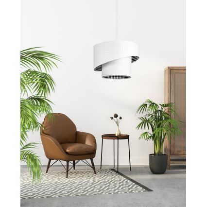 Πολύφωτο με σύρμα LORI 1×E27/60W/230V Λευκό