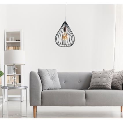 Πολύφωτο με συρματόσχοινο 1xE27/60W/230V