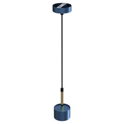 Πολύφωτο με συρματόσχοινο ARENA 1xGX53/11W/230V μπλε/χρυσαφί
