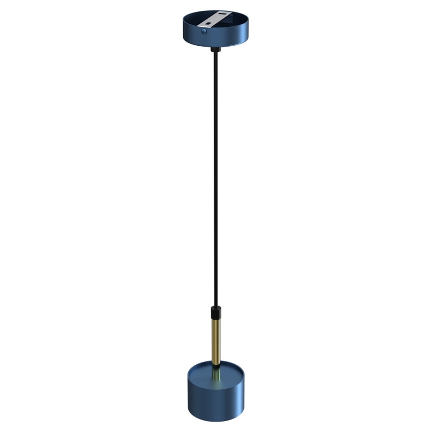 Πολύφωτο με συρματόσχοινο ARENA 1xGX53/11W/230V μπλε/χρυσαφί