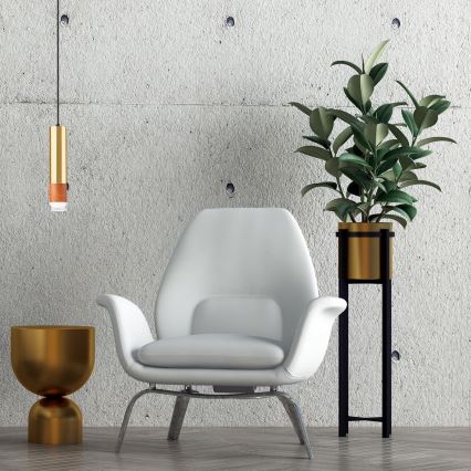 Πολύφωτο με συρματόσχοινο AURELIA 1xGU10/10W/230V