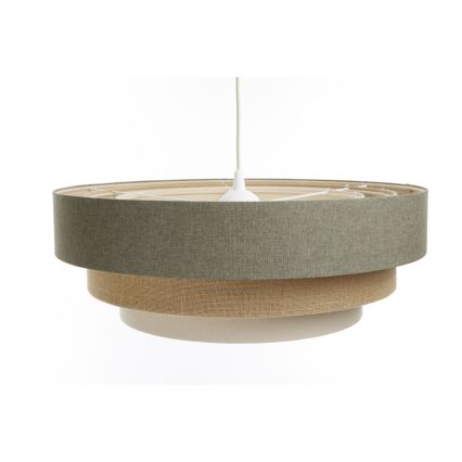 Πολύφωτο με συρματόσχοινο BOHO TRINITI 1xE27/60W/230V γκρι/μπεζ/κρεμ