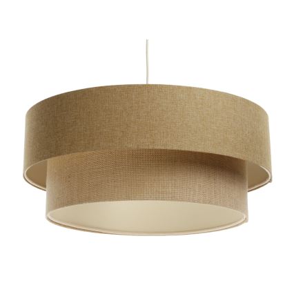 Πολύφωτο με συρματόσχοινο BOHO TRINITI 1xE27/60W/230V καφέ/μπεζ