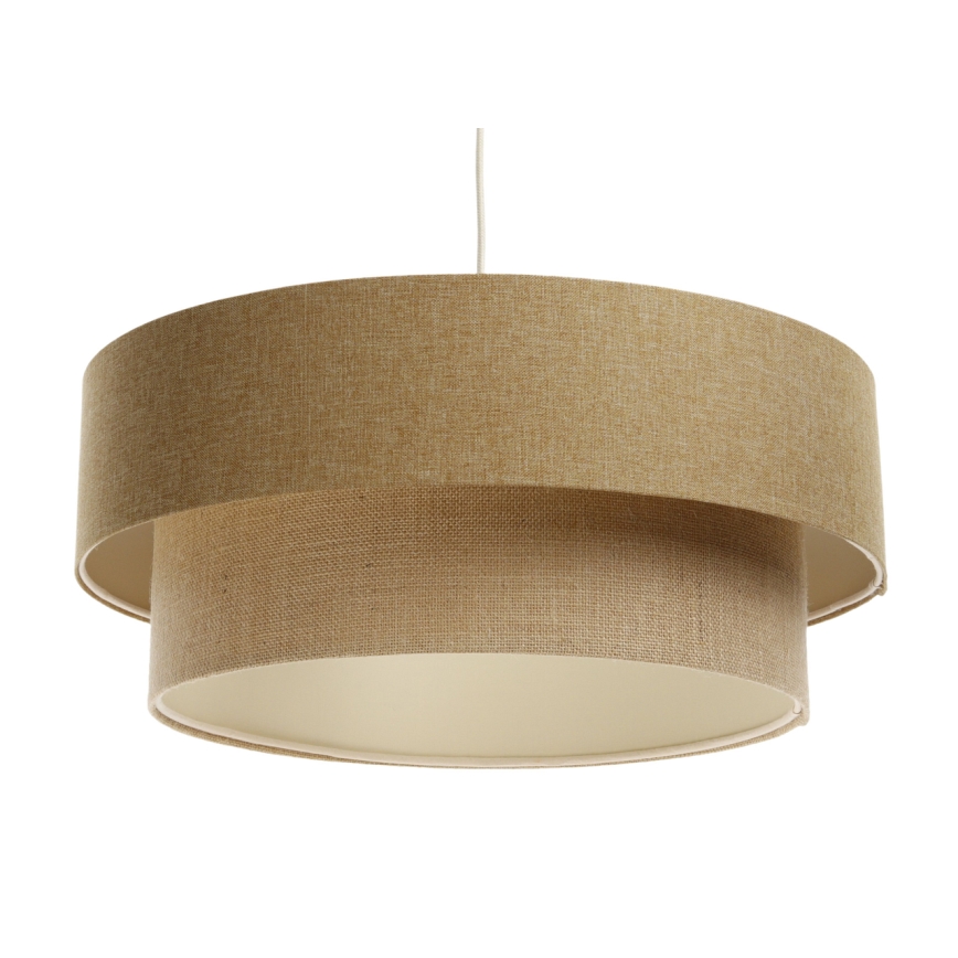 Πολύφωτο με συρματόσχοινο BOHO TRINITI 1xE27/60W/230V καφέ/μπεζ