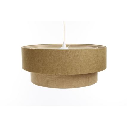 Πολύφωτο με συρματόσχοινο BOHO TRINITI 1xE27/60W/230V καφέ/μπεζ