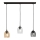 Πολύφωτο με συρματόσχοινο BRILLANT 3xE27/15W/230V μπεζ/διαφανής/γκρι