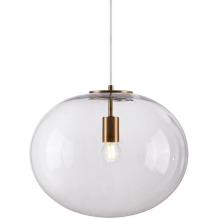 Πολύφωτο με συρματόσχοινο CAMPANIA 1xE27/60W/230V χρυσαφί