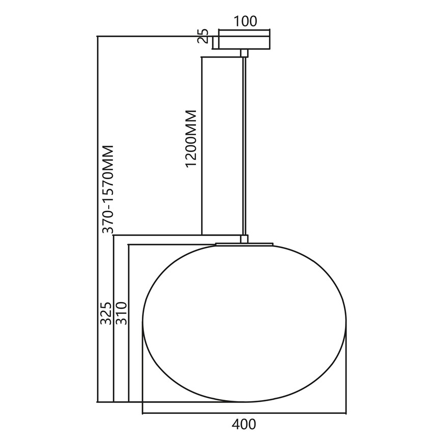 Πολύφωτο με συρματόσχοινο CAMPANIA 1xE27/60W/230V χρυσαφί