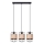 Πολύφωτο με συρματόσχοινο GIZUR 3xE27/15W/230V