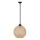 Πολύφωτο με συρματόσχοινο JUTE 1xE27/60W/230V μπεζ