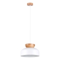 Πολύφωτο με συρματόσχοινο MARION 1xE27/15W/230V διάμετρος 29,5 cm λευκό