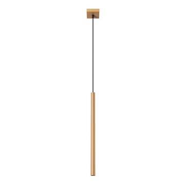 Πολύφωτο με συρματόσχοινο PASTELO 1xG9/8W/230V χρυσαφί