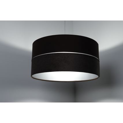Πολύφωτο με συρματόσχοινο TWIST 1xE27/60W/230V καφέ/ασήμι