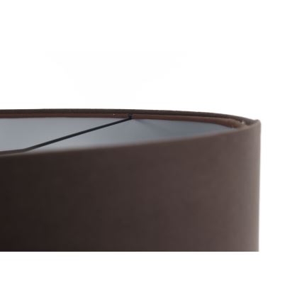 Πολύφωτο με συρματόσχοινο TWIST 1xE27/60W/230V καφέ/ασήμι