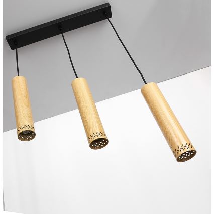 Πολύφωτο ράγα TUBO 3xGU10/25W/230V