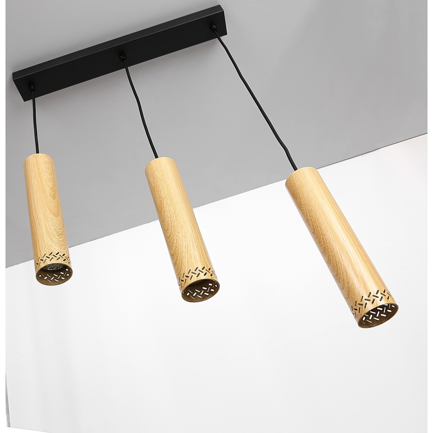 Πολύφωτο ράγα TUBO 3xGU10/25W/230V
