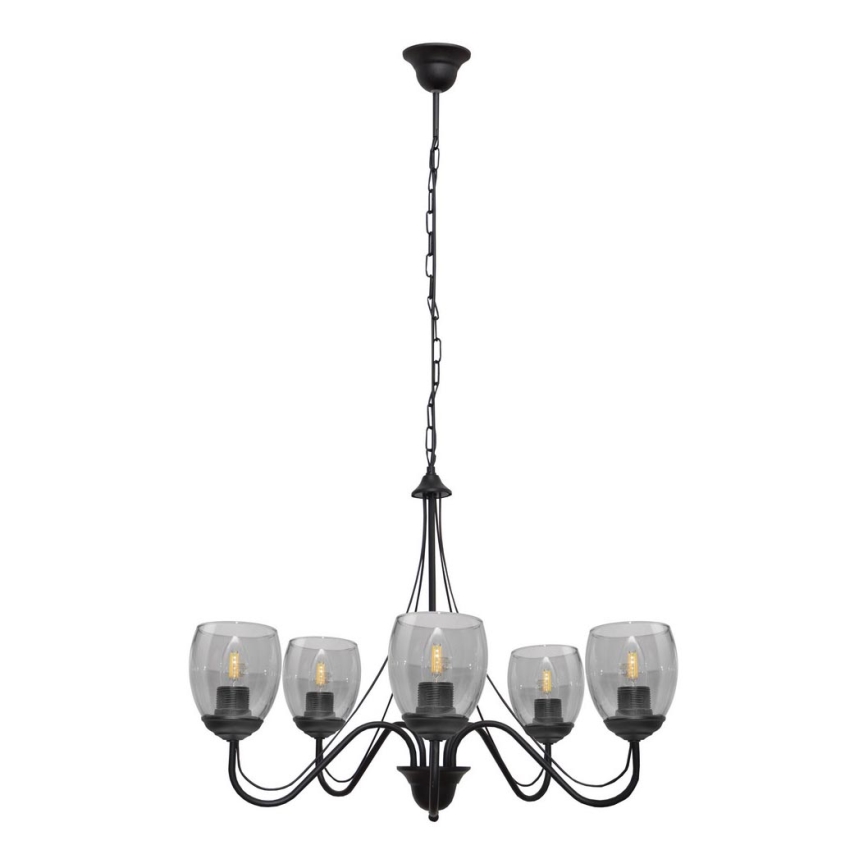 Πολύφωτο σε αλυσίδα ALLENA 5xE27/15W/230V
