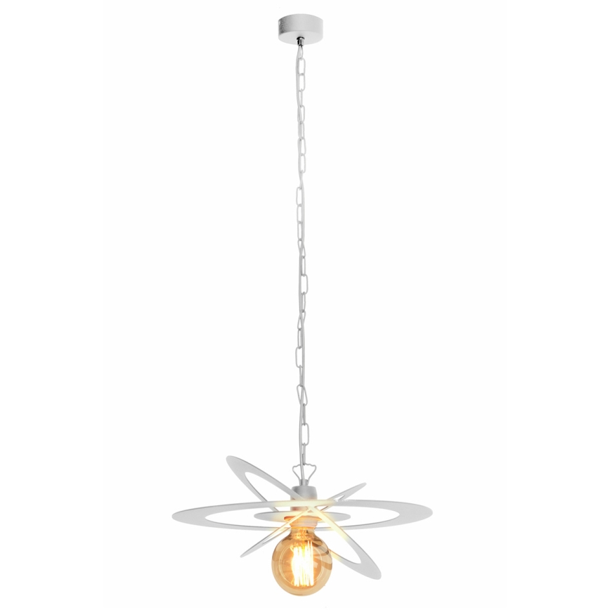 Πολύφωτο σε αλυσίδα STAR 1xE27/15W/230V λευκό