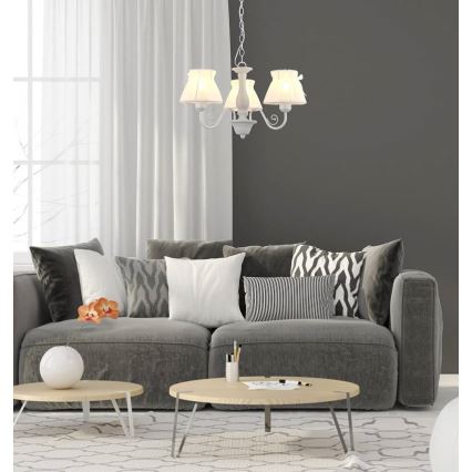 Πολύφωτο σε αλυσίδα ZEFIR 3xE27/40W/230V