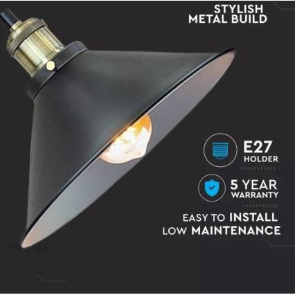 Πολύφωτο σε σχοινί 1xE27/60W/230V