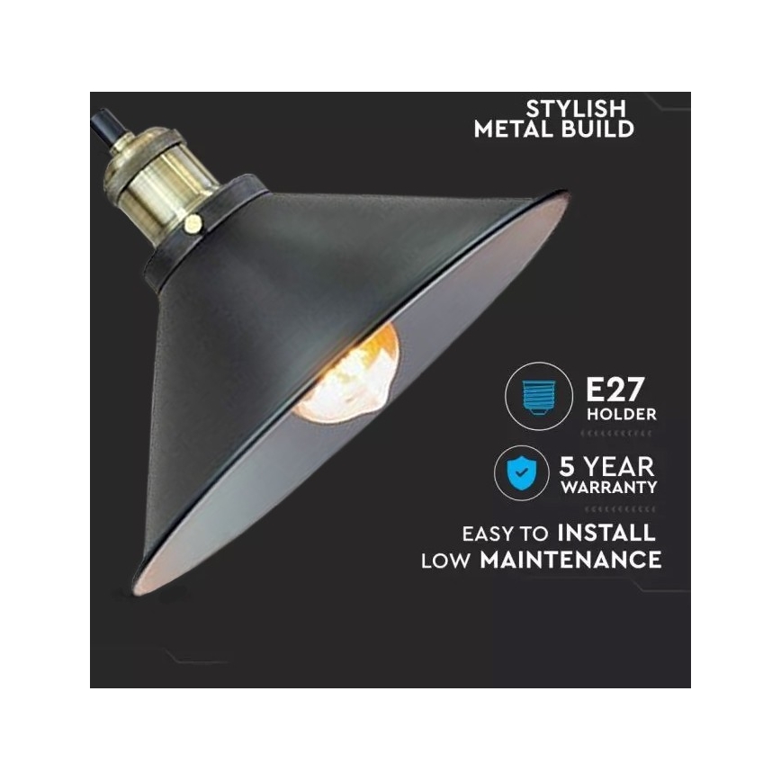 Πολύφωτο σε σχοινί 1xE27/60W/230V