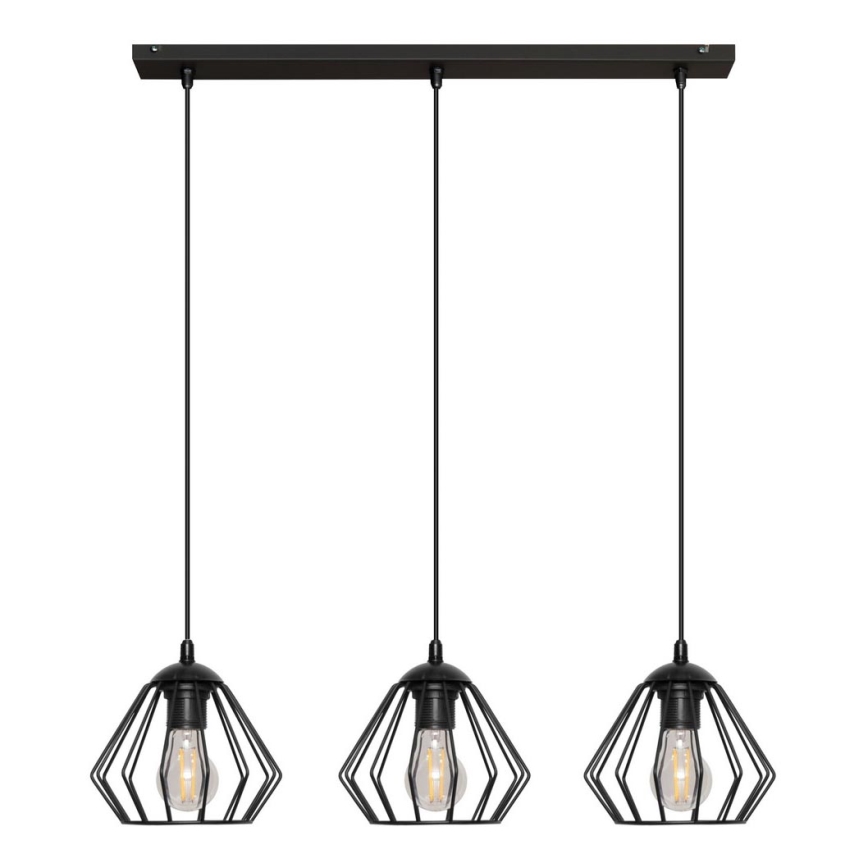 Πολύφωτο σε σχοινί AGAT 3xE27/15W/230V