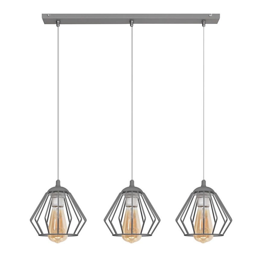 Πολύφωτο σε σχοινί AGAT 3xE27/15W/230V