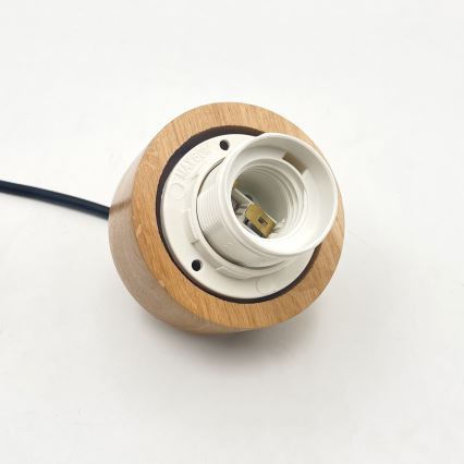 Πολύφωτο σε σχοινί ANTONIO 1xE27/60W/230V δρυς