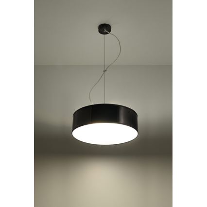 Πολύφωτο σε σχοινί ARENA 35 2xE27/60W/230V μαύρο