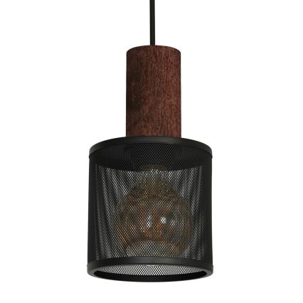 Πολύφωτο σε σχοινί ARES BLACK 1xE27/60W/230V
