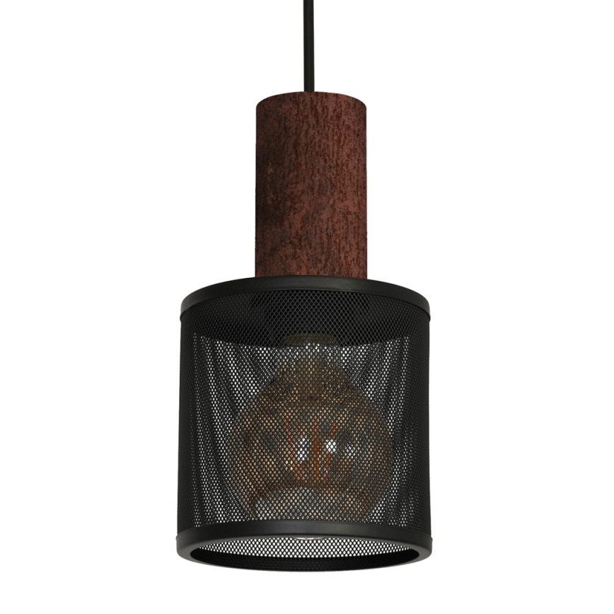 Πολύφωτο σε σχοινί ARES BLACK 1xE27/60W/230V