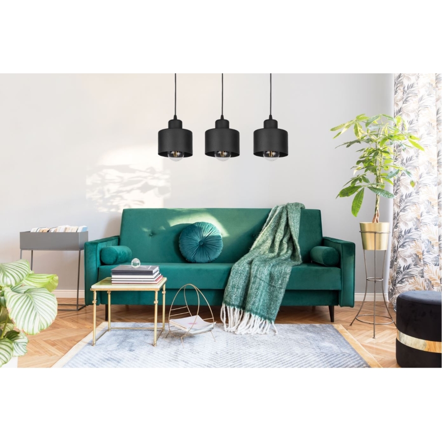 Πολύφωτο σε σχοινί BODO 3xE27/60W/230V