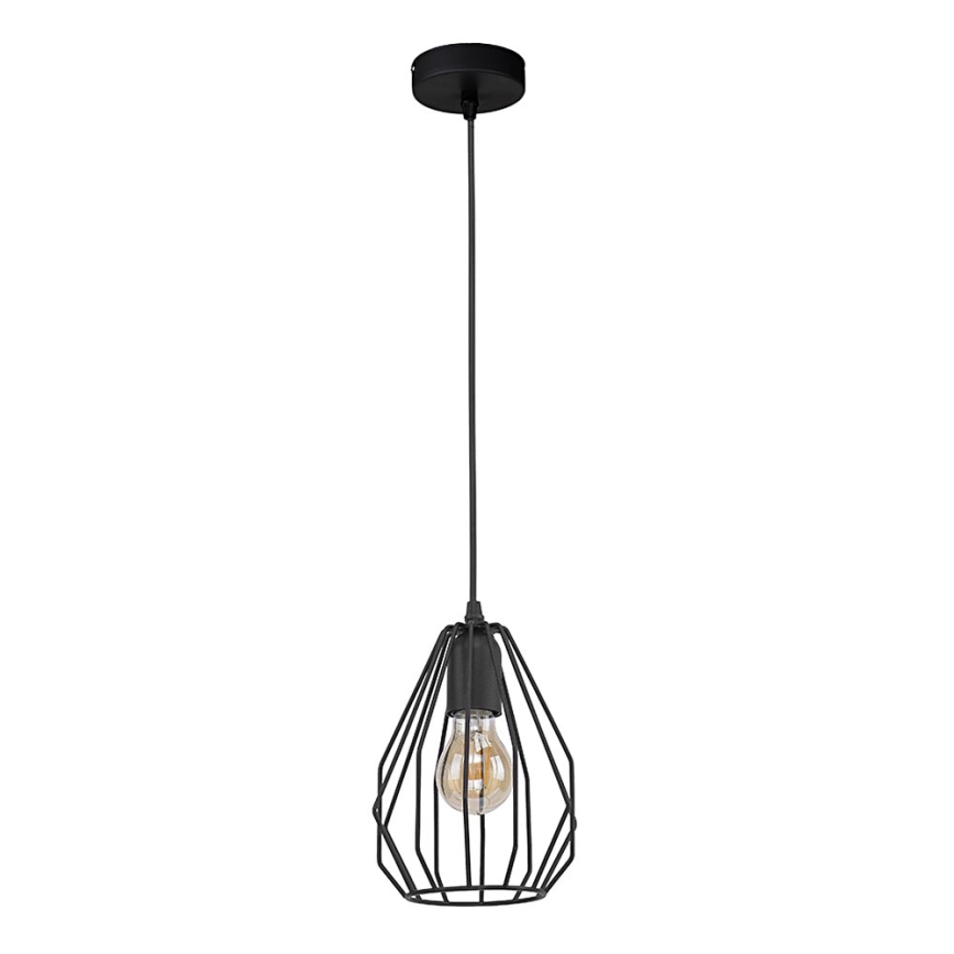 Πολύφωτο σε σχοινί BRYLANT BLACK 1xE27/60W/230V