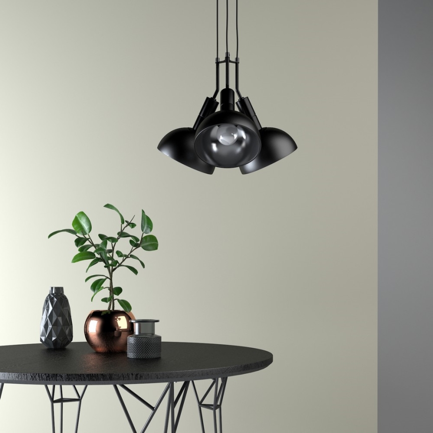 Πολύφωτο σε σχοινί BUFFI 3xE27/60W/230V