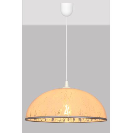 Πολύφωτο σε σχοινί CIRCLE 1xE27/15W/230V λευκό