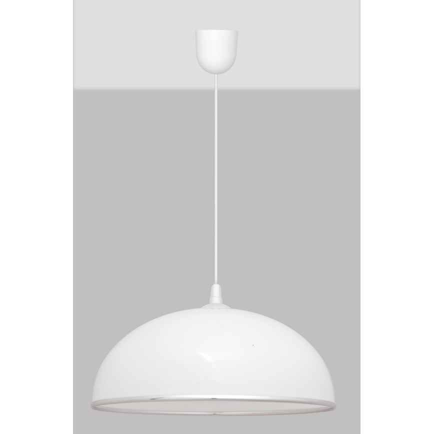 Πολύφωτο σε σχοινί CIRCLE 1xE27/15W/230V λευκό