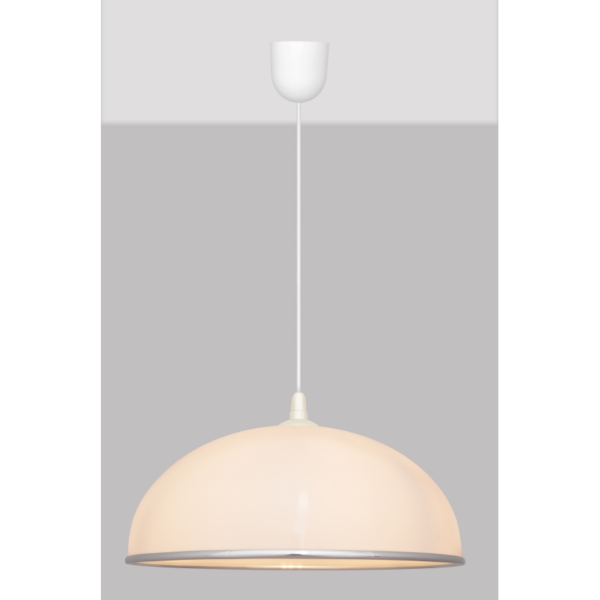 Πολύφωτο σε σχοινί CIRCLE 1xE27/15W/230V λευκό