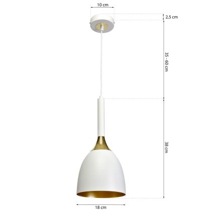 Πολύφωτο σε σχοινί CLARK 1xE27/60W/230V