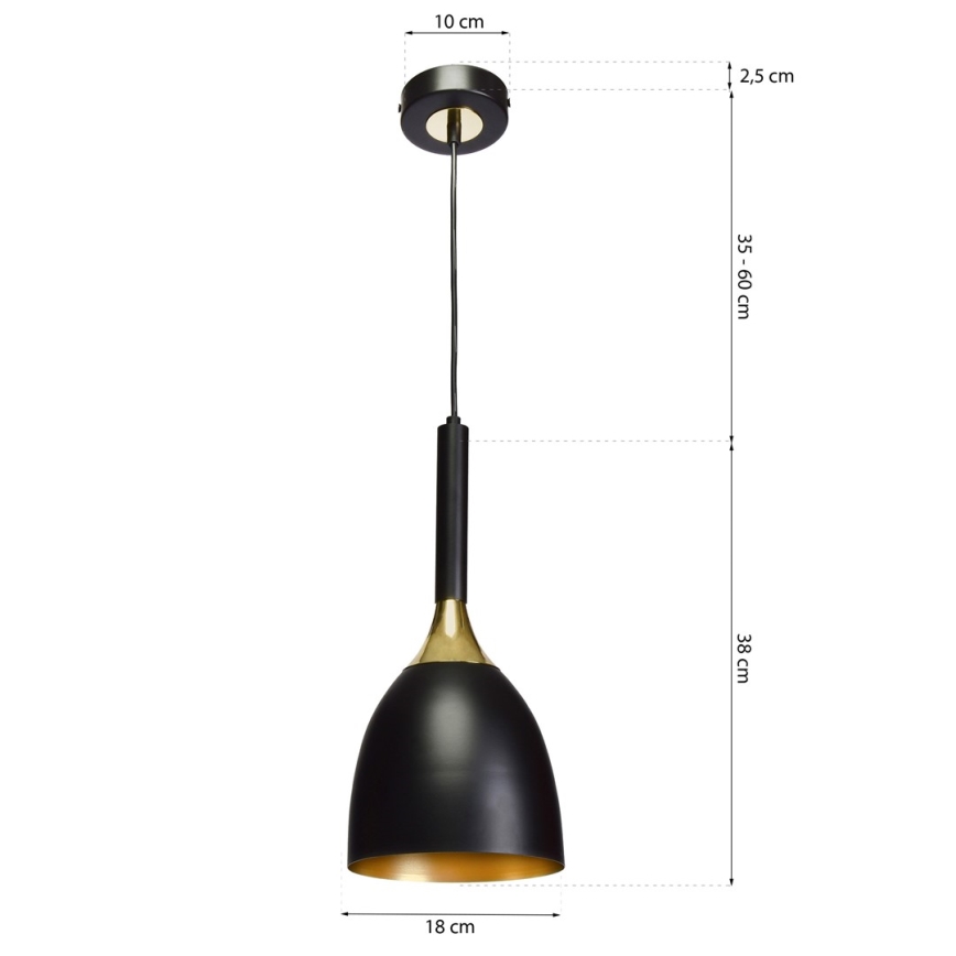 Πολύφωτο σε σχοινί CLARK 1xE27/60W/230V