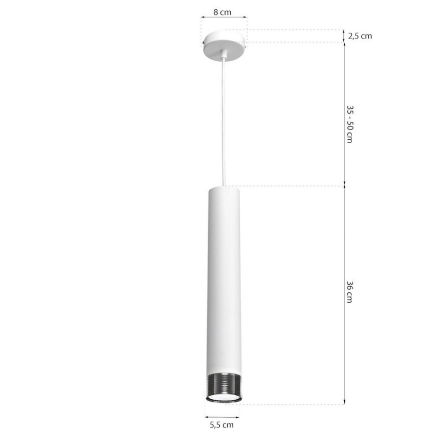 Πολύφωτο σε σχοινί DANI 1xGU10/8W/230V