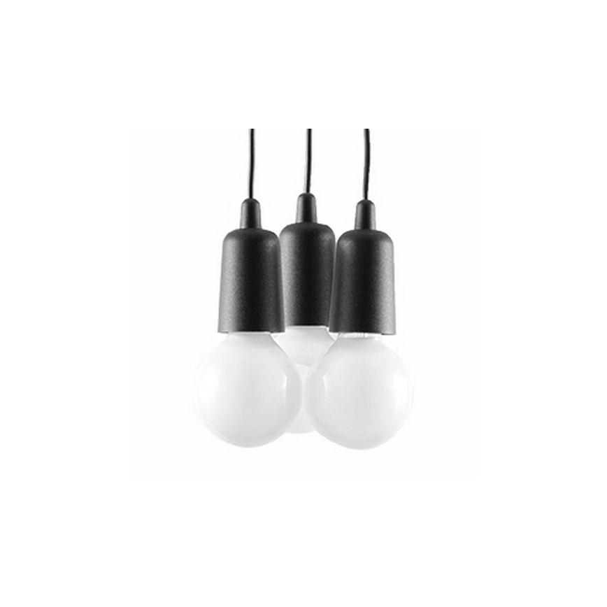 Πολύφωτο σε σχοινί DIEGO 3xE27/60W/230V