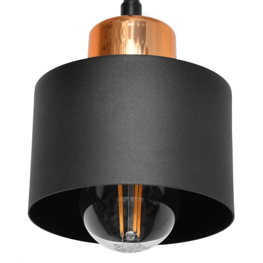 Πολύφωτο σε σχοινί EDISON 2xE27/15W/230V