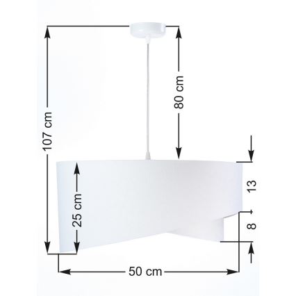 Πολύφωτο σε σχοινί GALAXY 1xE27/60W/230V