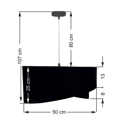 Πολύφωτο σε σχοινί GALAXY 1xE27/60W/230V